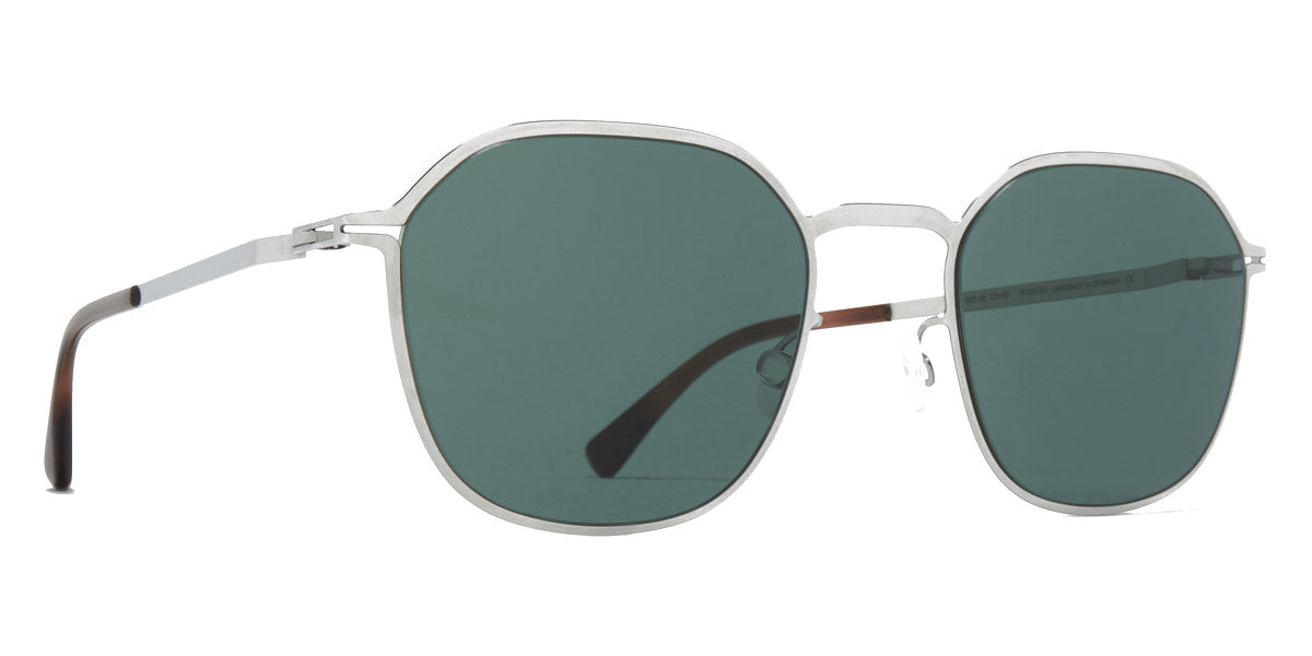 Mykita® FELIX MYK FELIX Shiny Silver / Raw Green Solid 48 - Shiny Silver / Raw Green Solid Sunglasses