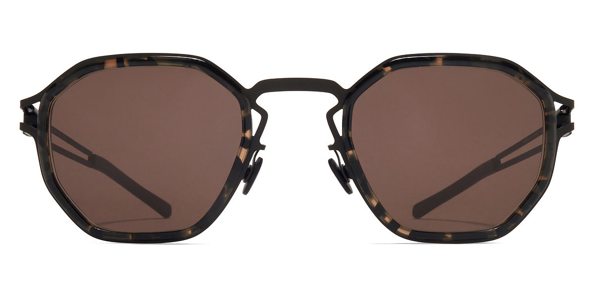 Mykita® GIA MYK GIA A16 Black/Antigua / Brown Solid 49 - A16 Black/Antigua / Brown Solid Sunglasses