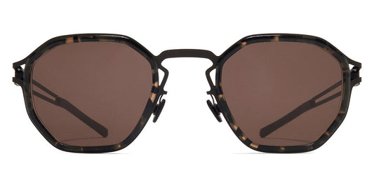 Mykita® GIA MYK GIA A16 Black/Antigua / Brown Solid 49 - A16 Black/Antigua / Brown Solid Sunglasses