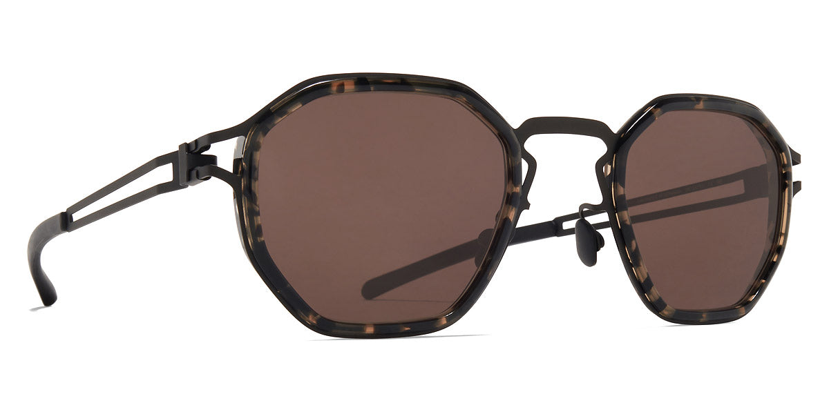 Mykita® GIA MYK GIA A16 Black/Antigua / Brown Solid 49 - A16 Black/Antigua / Brown Solid Sunglasses