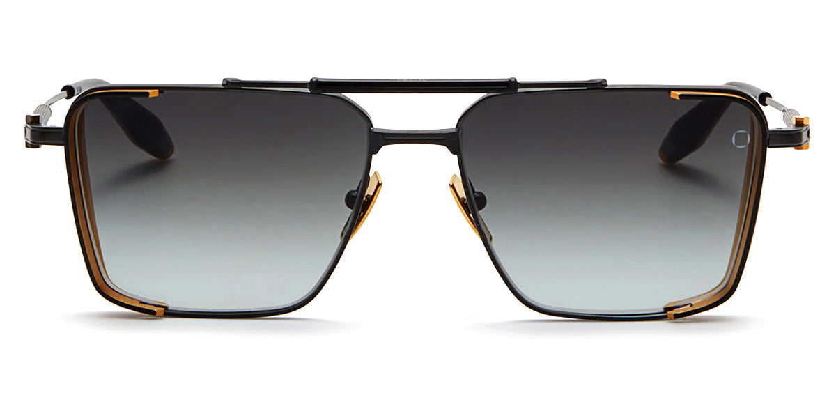 AKONI® Hera AKO Hera 203D 58 - Matte Black and Gold Sunglasses