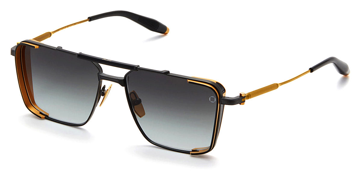 AKONI® Hera AKO Hera 203D 58 - Matte Black and Gold Sunglasses