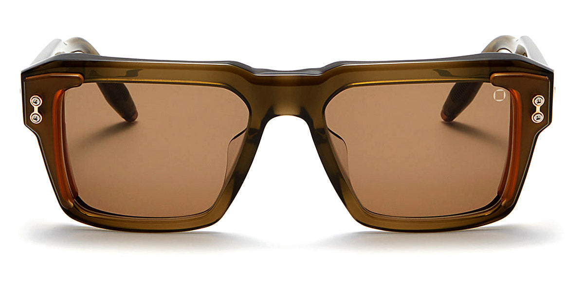 AKONI® Hercules AKO Hercules 105C 54 - Crystal Olive Sunglasses