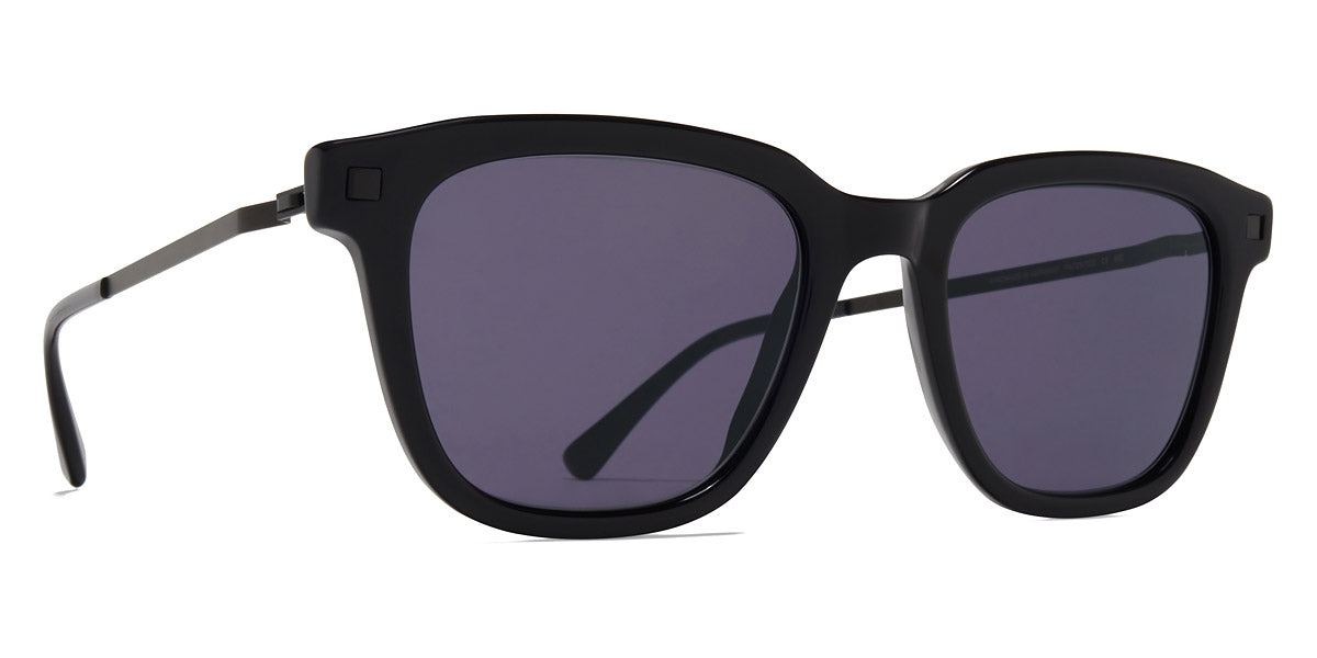 Mykita® HOLM MYK HOLM C2 Black/Black / Cool Grey Solid 51 - C2 Black/Black / Cool Grey Solid Sunglasses