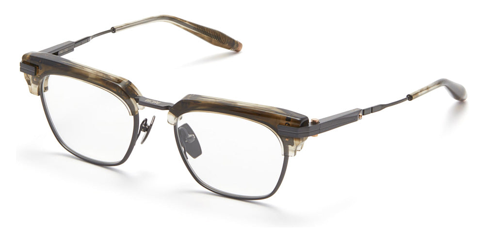 AKONI® Hubble AKO Hubble 412C 52 - Green Tortoise Swirl Eyeglasses