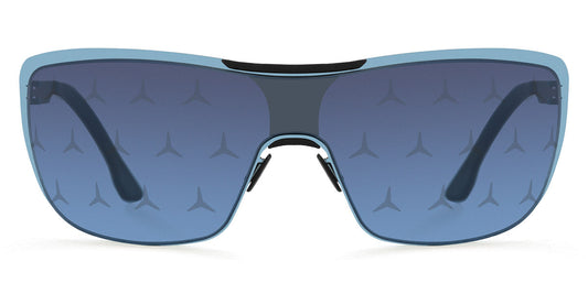 Ic! Berlin® MB Shield 02 Electric Light Blue 48 Sunglasses