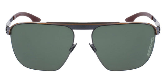 Ic! Berlin® AMG 06 Aubergine-Shiny Copper 61 Sunglasses