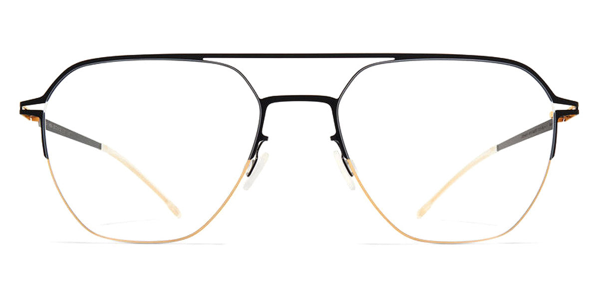 Mykita® IMBA  MYK IMBA Gold/Jet Black 53 - MYK IMBA Gold/Jet Black Eyeglasses
