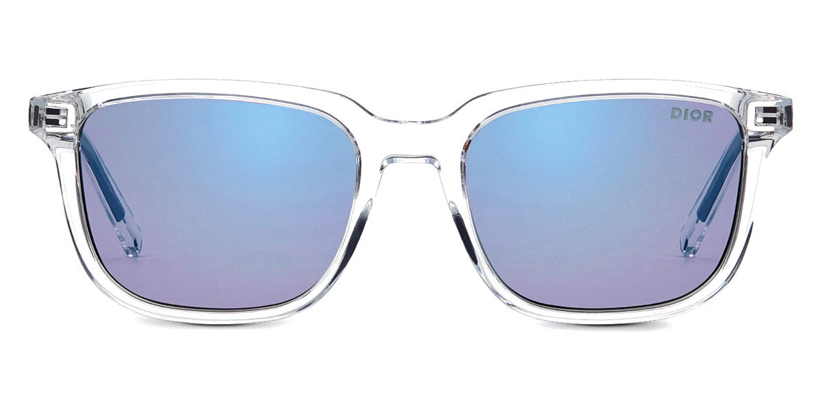 Dior® InDior S1I BioAcetate INDRS1IOR 85B7 - Crystal-Tone and Blue Sunglasses