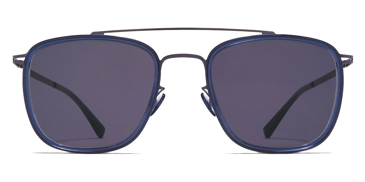 Mykita® JEPPE MYK JEPPE A66 Blackberry/Deep Ocean / Cool Grey Solid 51 - A66 Blackberry/Deep Ocean / Cool Grey Solid Sunglasses