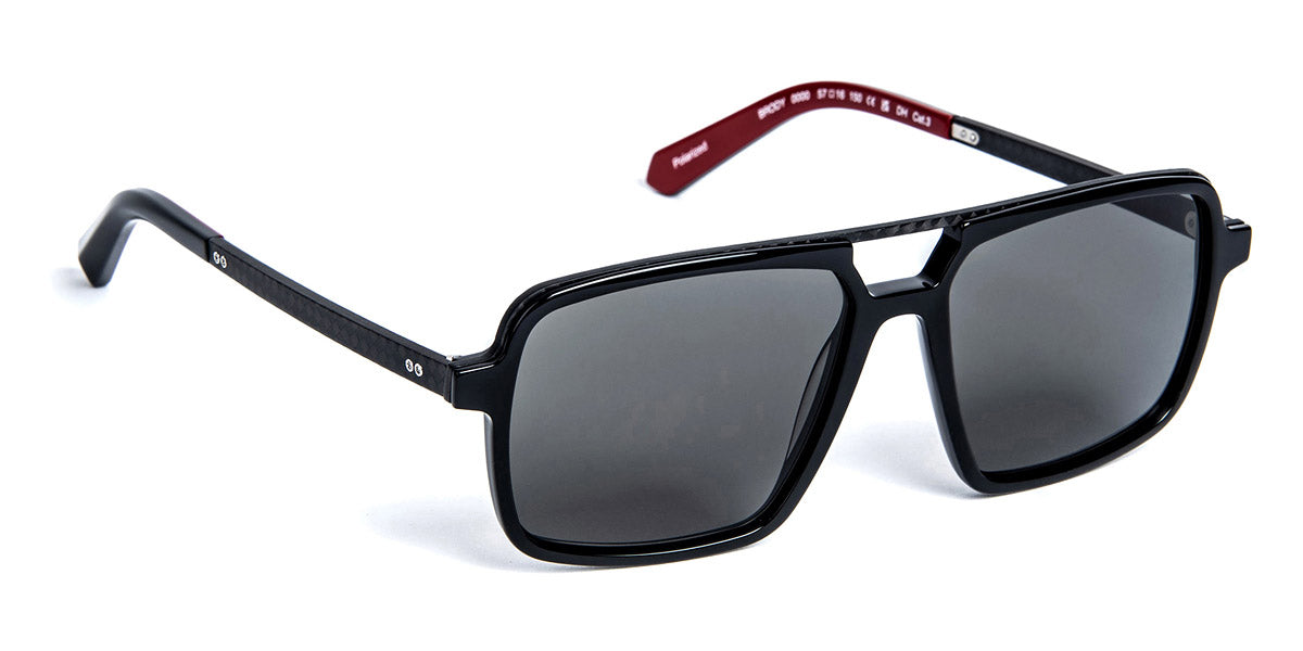 J.F. Rey® Brody JR Brody 0000 57 - 0000 Black GL Sunglasses