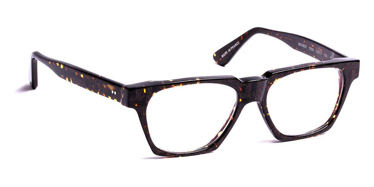 J.F. Rey® Hoover JR Hoover 0599 53 - 0599 Brown Tweed/Demi Eyeglasses
