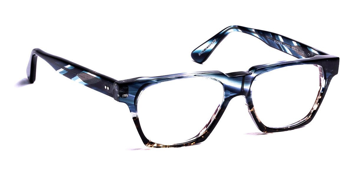 J.F. Rey® Hoover JR Hoover 2505 53 - 2505 Blue Gradient Gray Demi Eyeglasses