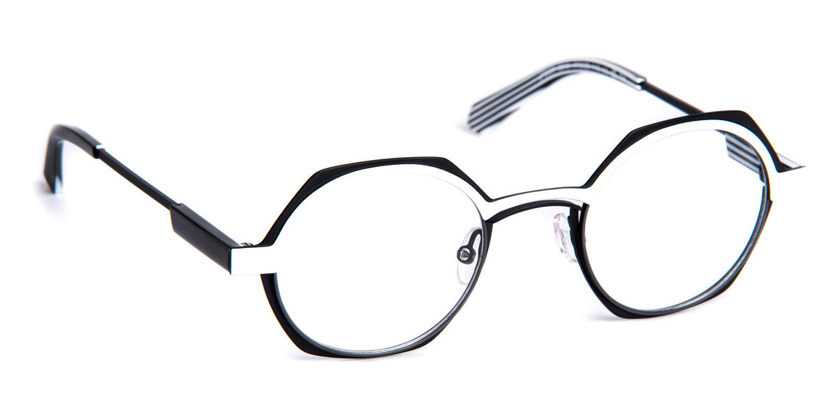 J.F. Rey® Jf3097 JR JF3097 0810 47 - 0810 Black / White Eyeglasses