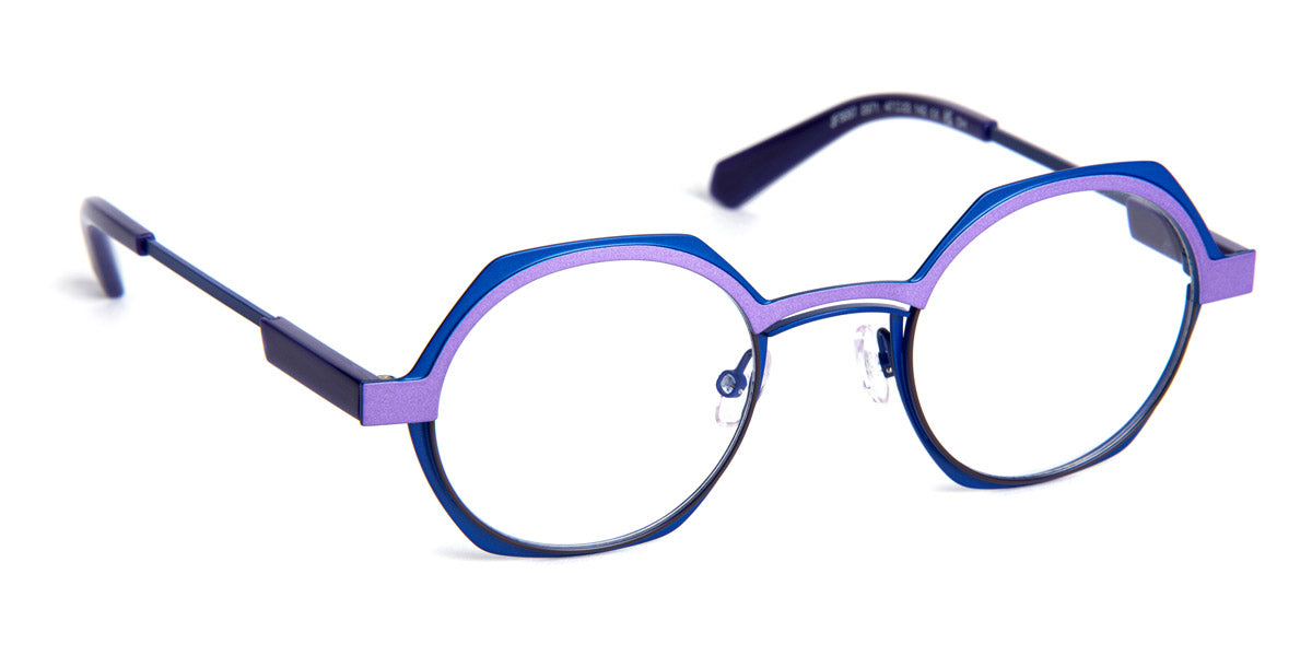 J.F. Rey® Jf3097 JR JF3097 2971 47 - 2971 Blue / Lilac Eyeglasses