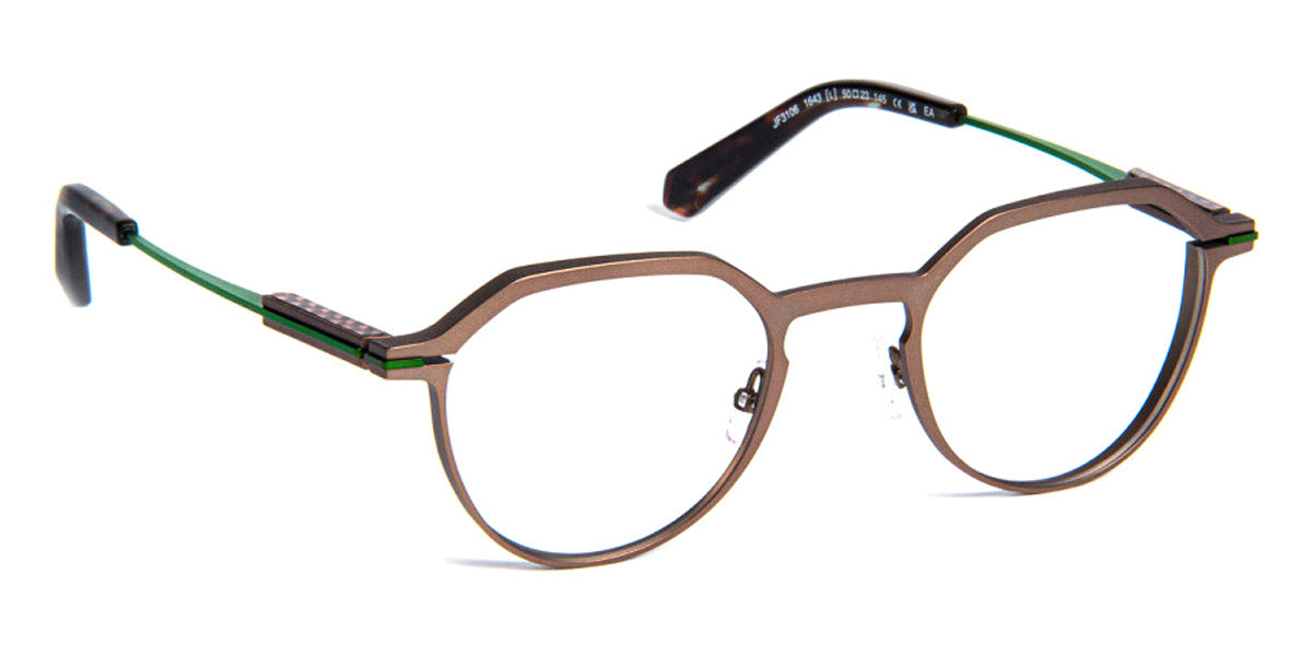 J.F. Rey® JF3106 JR JF3106 1643 50 - 1643 Green Grey/Green Eyeglasses