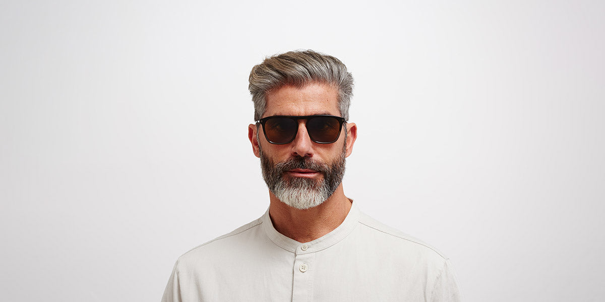 Mykita® KALLIO MYK KALLIO C9 Santiago Gradient/Shiny Graphite / Polarized Pro Amber Brown 54 - C9 Santiago Gradient/Shiny Graphite / Polarized Pro Amber Brown Sunglasses