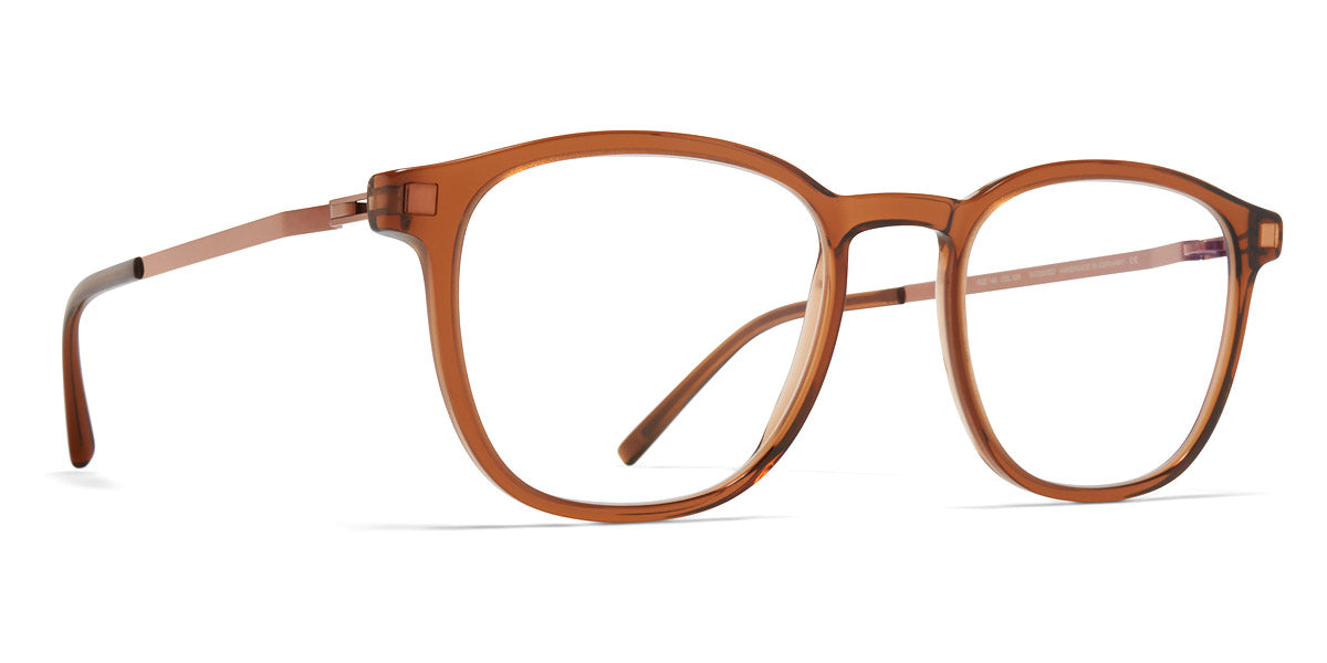 Mykita® LAVRA MYK LAVRA C73 Topaz/Shiny Copper 49 - C73 Topaz/Shiny Copper Eyeglasses