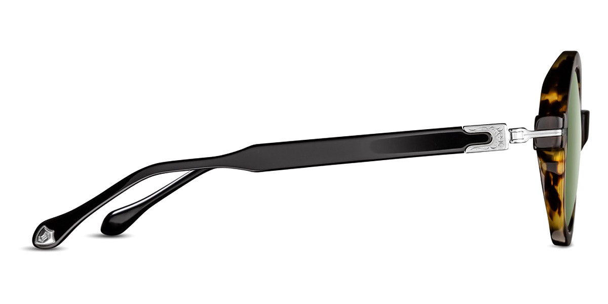 Matsuda® M2059 MTD M2059 Black/Brushed Gold / Grey 48 - Black/Brushed Gold / Grey Sunglasses