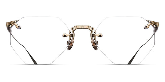 Matsuda® M3104-C MTD M3104-C Brushed Gold 50 - Brushed Gold Eyeglasses