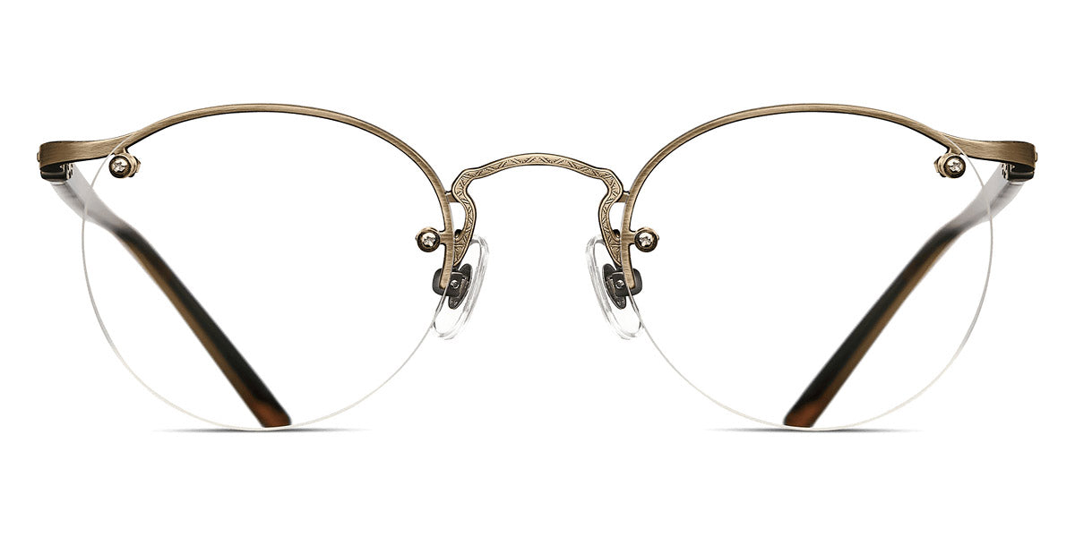 Matsuda® M3107 MTD M3107 Antique Gold 48 - Antique Gold Eyeglasses