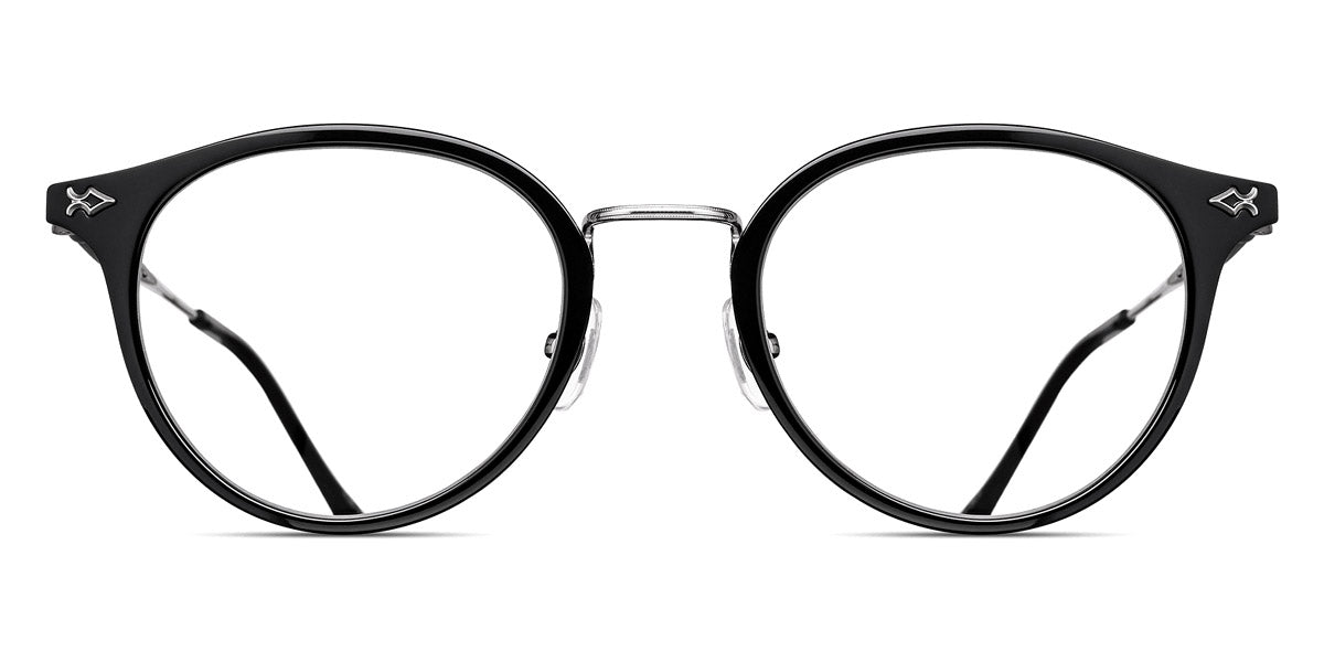Matsuda® M3114 MTD M3114 Palladium White/Black 50 - Palladium White / Black Eyeglasses