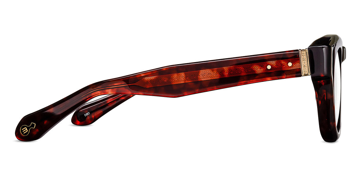Matsuda® M1029 MTD M1029 Dark Brown Demi 48 - Dark Brown Demi Eyeglasses