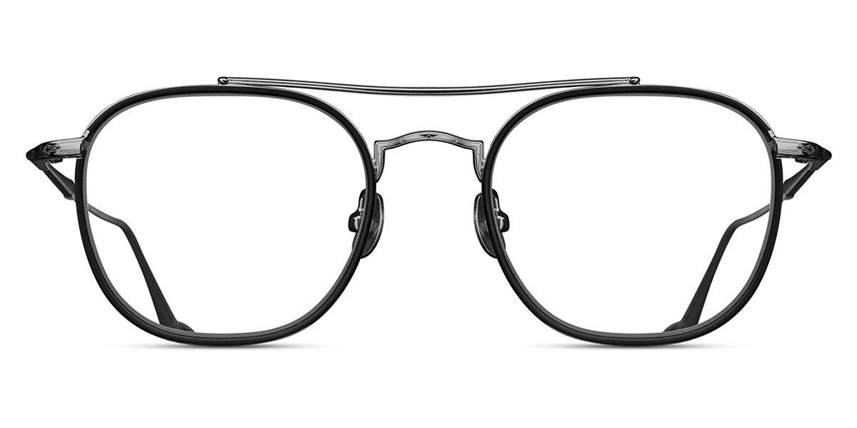 Matsuda® M3077 OPH MTD M3077 MATTE BLACK 49 - Matte Black / Ruthenium Eyeglasses