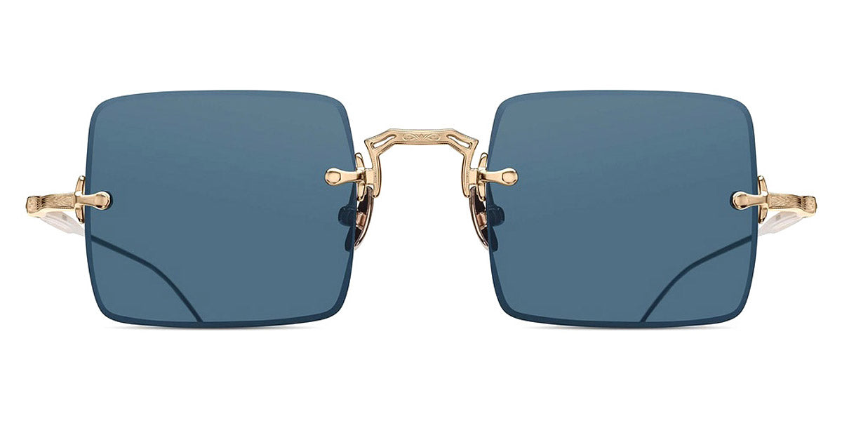 Matsuda® M5001 MTD M5001 Brushed Gold/Blue Grey 46 - Brushed Gold / Blue Grey Sunglasses