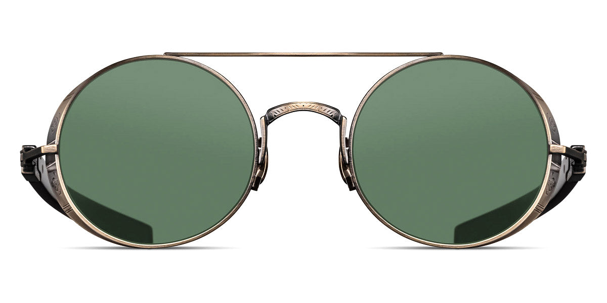 Matsuda® M3128 MTD M3128 Antique Gold/Dark Tortoise/G-15 48 - Antique Gold/Dark Tortoise / G-15 Sunglasses