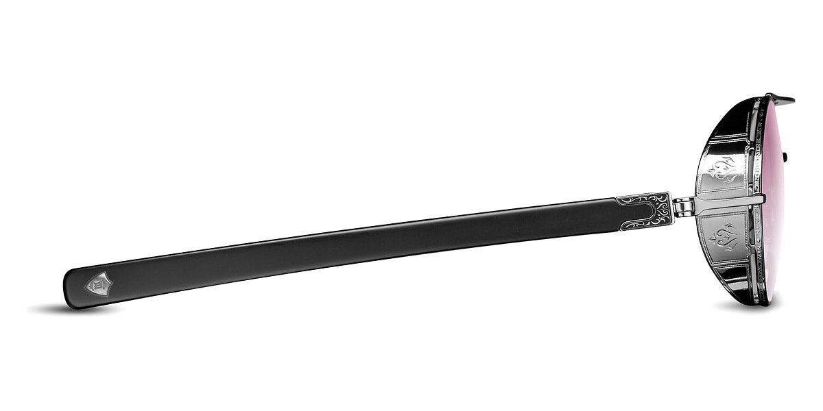 Matsuda® M3128 MTD M3128 Ruthenium/Matte Black/Pink Gradient 48 - Ruthenium/Matte Black / Pink Gradient Sunglasses