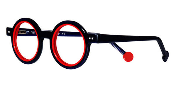 Sabine Be® Mini Be Addict SB Mini Be Addict 121 39 - Shiny Navy Blue / Shiny Red Eyeglasses