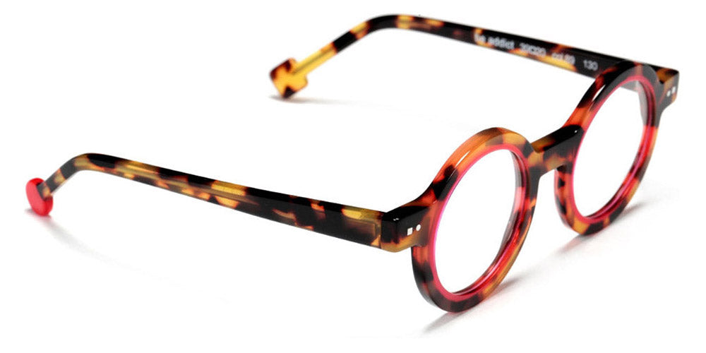 Sabine Be® Mini Be Addict SB Mini Be Addict 89 39 - Shiny Tokyo Tortoise / Shiny Neon Pink Eyeglasses