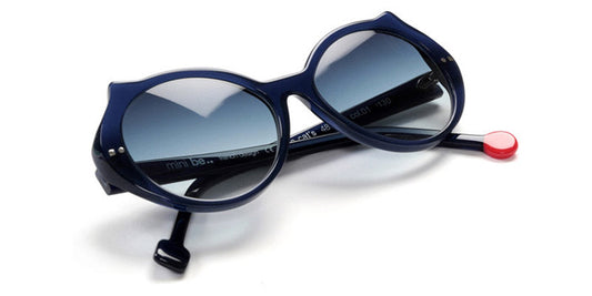 Sabine Be® Mini Be Cat'S Sun SB Mini Be Cat'S Sun 01 48 - Shiny Navy Blue Sunglasses