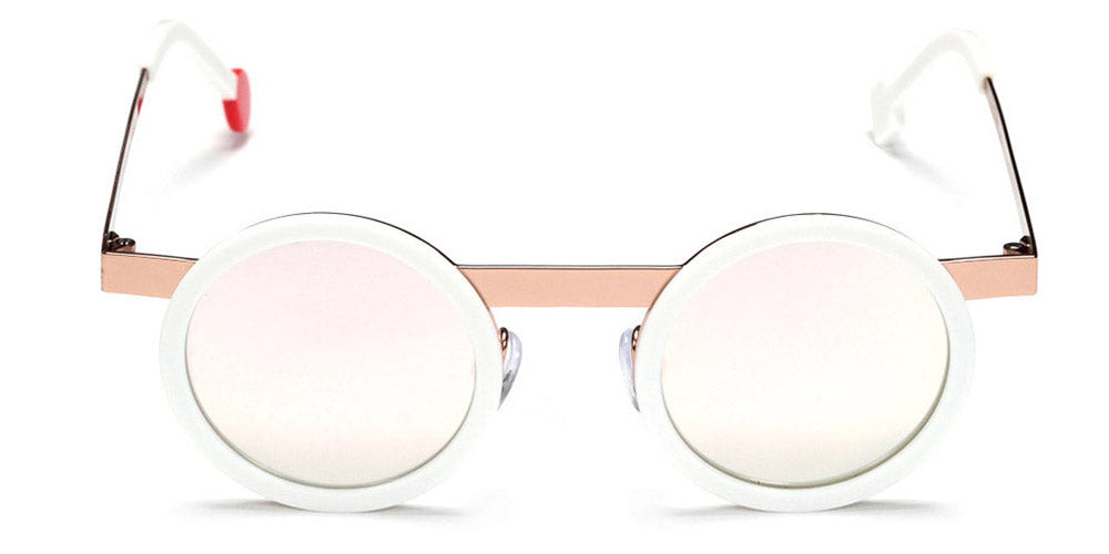 Sabine Be® Mini Be Gipsy Sun SB Mini Be Gipsy Sun 71 39 - Shiny White / Polished Rose Gold Sunglasses