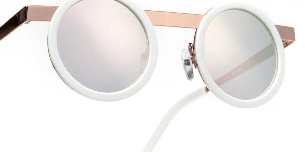 Sabine Be® Mini Be Gipsy Sun SB Mini Be Gipsy Sun 71 39 - Shiny White / Polished Rose Gold Sunglasses