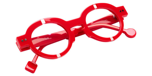 Sabine Be® Mini Be Groom SB Mini Be Groom 356 40 - Shiny Red / Shiny Crystal Eyeglasses