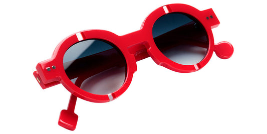 Sabine Be® Mini Be Groom Sun SB Mini Be Groom Sun 356 40 - Shiny Red / Shiny Crystal Sunglasses