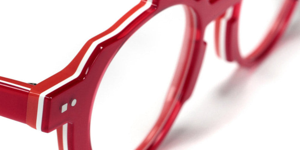Sabine Be® Mini Be Groovy Swell SB Mini Be Groovy Swell 169 41 - Shiny Translucent Red / White / Shiny Orange Eyeglasses