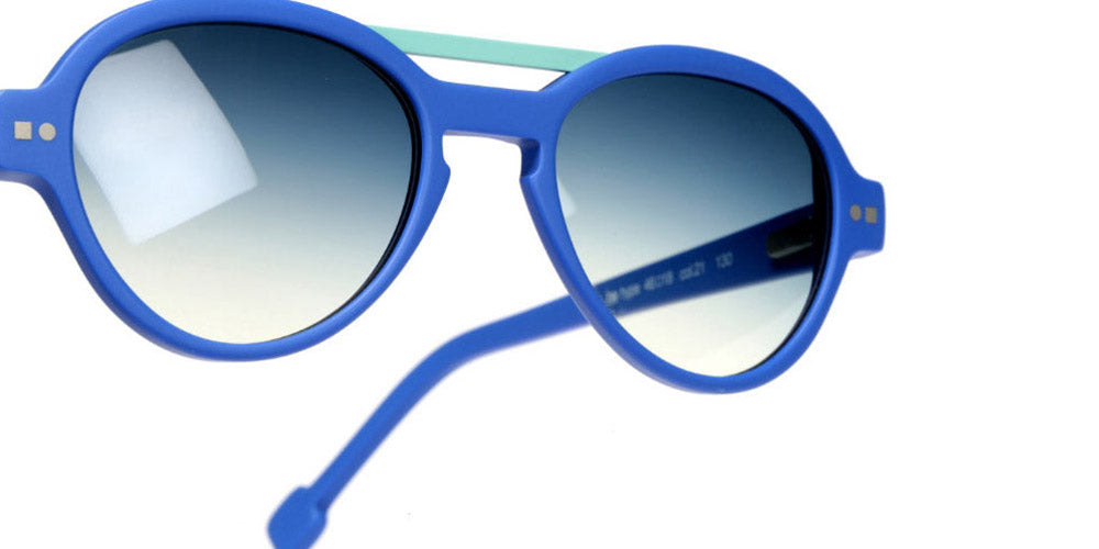 Sabine Be® Mini Be Hype Sun T46 SB Mini Be Hype Sun T46 21 46 - Matte Blue Klein / Satin Turquoise Sunglasses