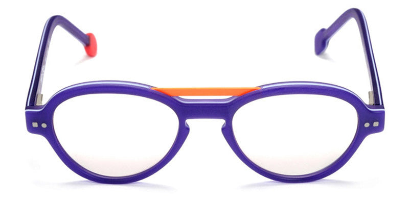 Sabine Be® Mini Be Hype Sun T46 SB Mini Be Hype Sun T46 28 46 - Matte Purple / Satin Neon Orange Sunglasses