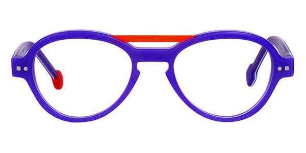 Sabine Be® Mini Be Hype T46 SB Mini Be Hype T46 28 46 - Matte Purple / Satin Neon Orange Eyeglasses