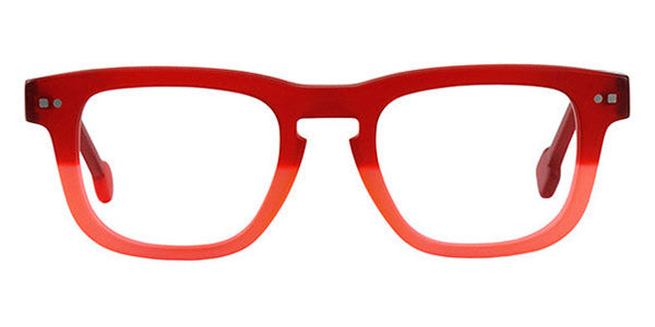 Sabine Be® Mini Be Swag SB Mini Be Swag 61 43 - Matte Translucent Red / Matte Translucent Neon Orange Eyeglasses