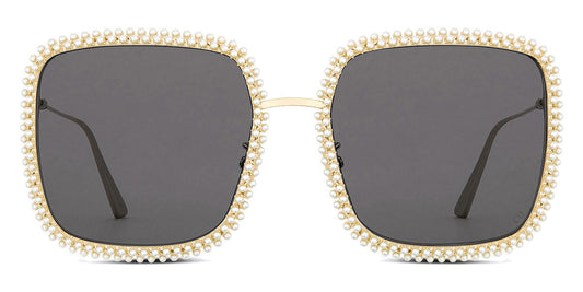 Dior® MissDior S2U MISDS2UPR B6A0 - Gold-Finish Metal Sunglasses