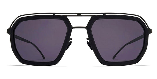 Mykita® MOJAVE MYK MOJAVE Pitch Black/Black 57 - MYK MOJAVE Pitch Black/Black Sunglasses