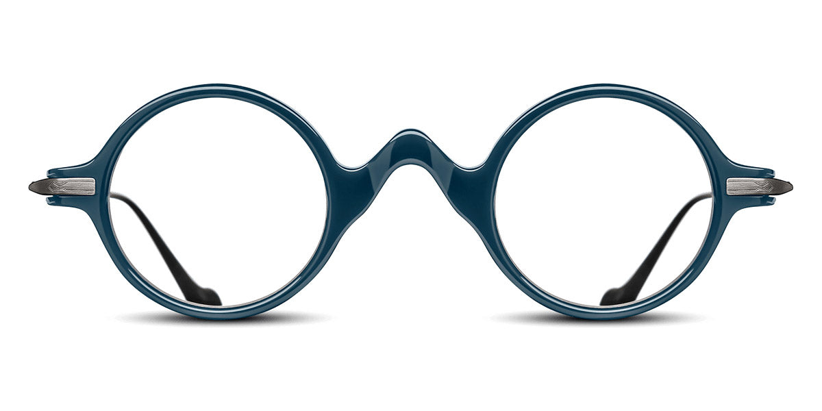 Matsuda® MXMF1 MTD MXMF1 Navy Dark Brown 39 - Navy Dark Brown Eyeglasses