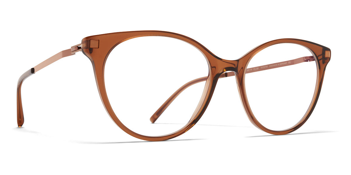 Mykita® NANOOK MYK NANOOK C73 Topaz/Shiny Copper 51 - C73 Topaz/Shiny Copper Eyeglasses