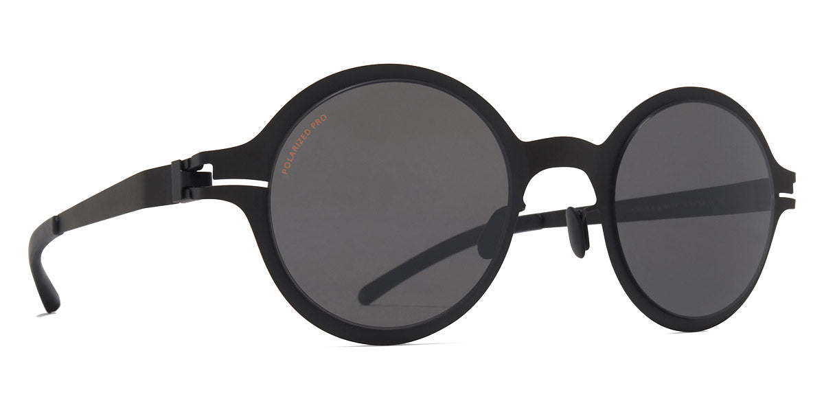 Mykita® NESTOR MYK NESTOR Black / Polarized Pro Hi-Con Grey 47 - Black / Polarized Pro Hi-Con Grey Sunglasses