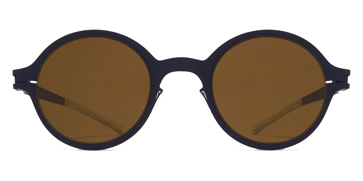 Mykita® NESTOR MYK NESTOR Indigo / Raw Brown Solid 47 - Indigo / Raw Brown Solid Sunglasses