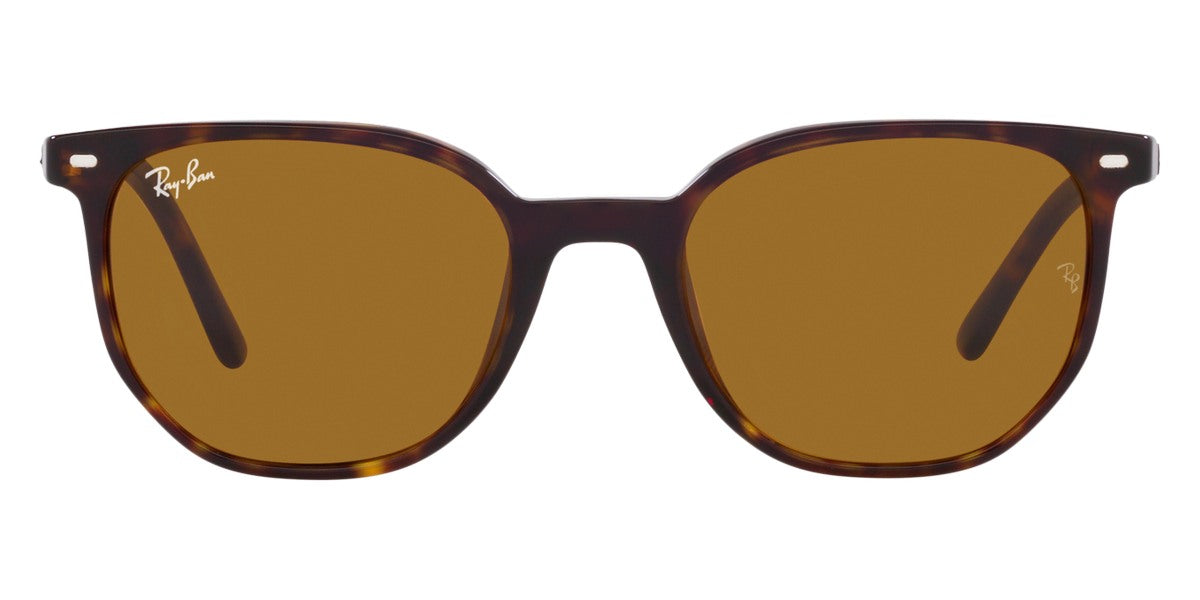 Ray-Ban® Elliot RB2197 RB2197 13563M 50 - Yellow and Blue Havana with Blue Gradient Gray lenses Sunglasses